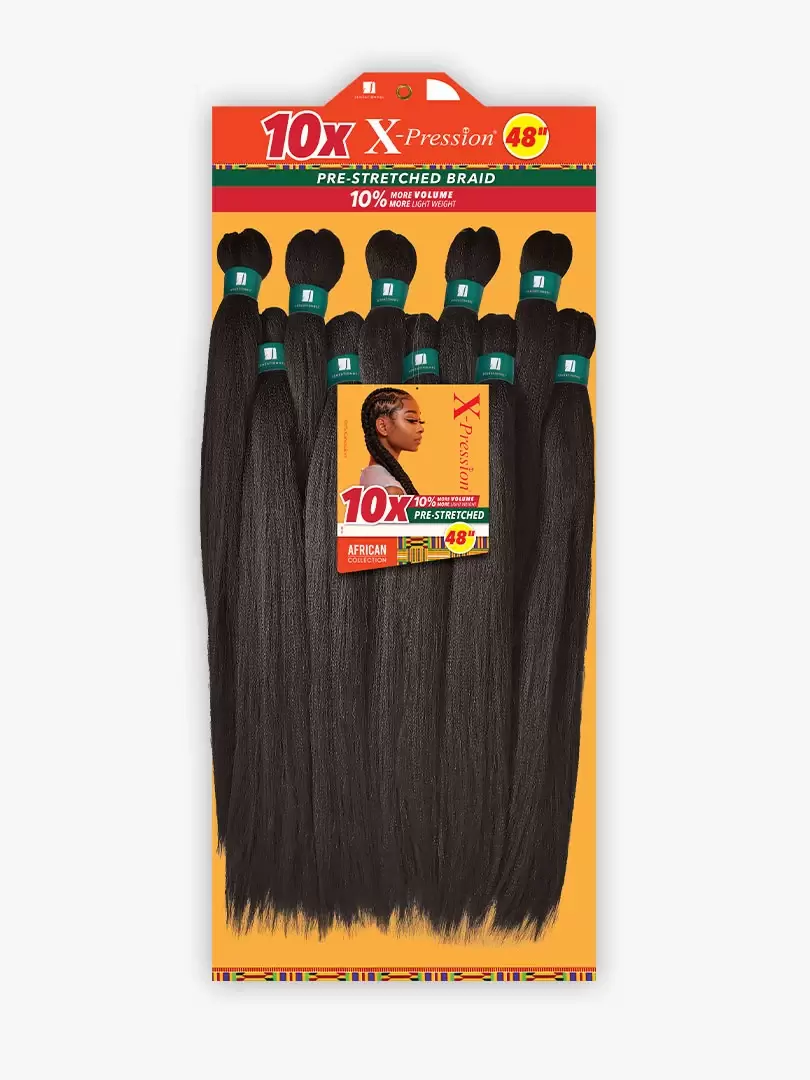10X X-PRESSION PRE-STRETCHED BRAID 48